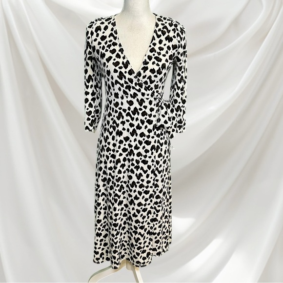 Cleobella ‘Miles’ Leopard Printed Wrap Dress Size XS - Picture 2 of 16
